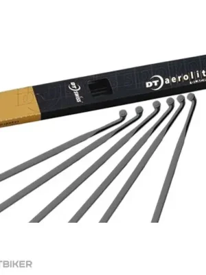 DT Swiss Aerolite Straightpull špic, 2.0/2.3-0.9/2.0 mm, černá Ověřený