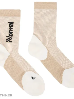 NNormal Merino ponožky, béžová Top Prodej