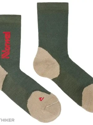 Cenový Hit NNormal Merino ponožky, zelená