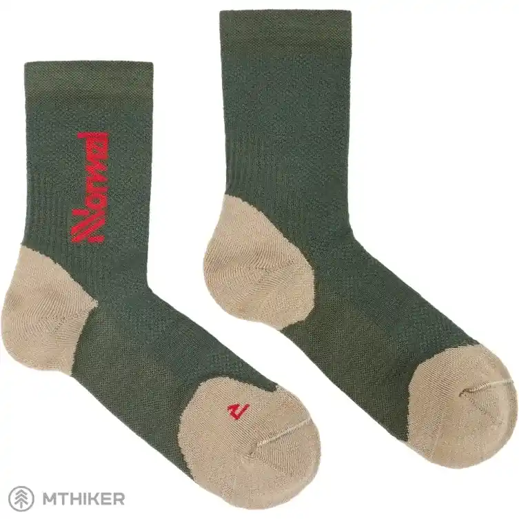 Cenový Hit NNormal Merino ponožky, zelená