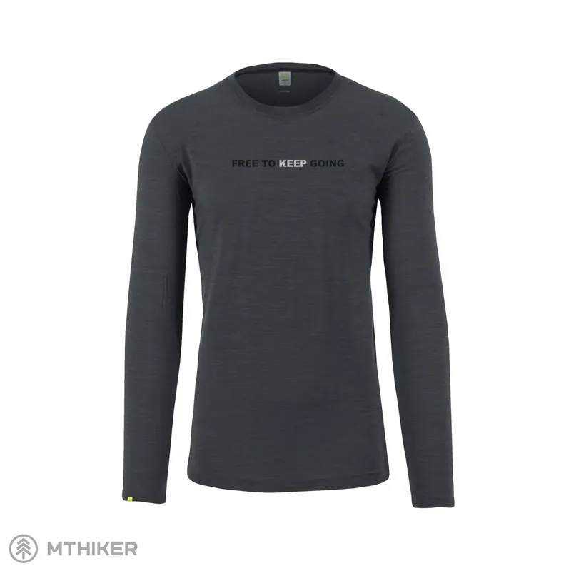 Poslední Šance Karpos Coppolo Merino tričko, woodl.gray