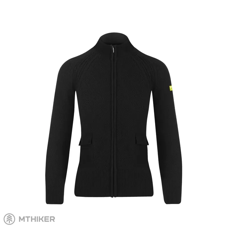 Levný Karpos Ermellino full zip dámský svetr, black
