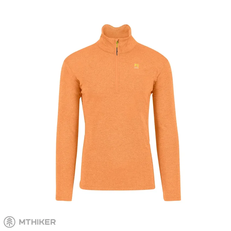 Přímo Od Výrobce Karpos Pizzocco Half-zip flíská, vibr. oranžová