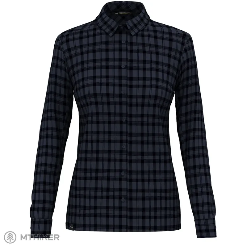 Salewa Fanes Flannel 5 Polarlite dámská košile, navy/black out Jen Po Omezenou Doba