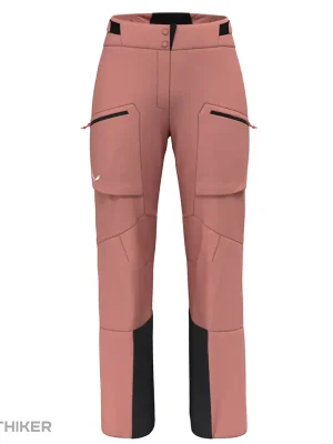 Salewa SELLA 3 LAYERS POWERTEX dámské kalhoty, desert pink/0910 Levný