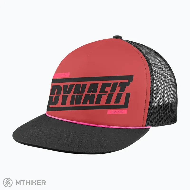 Dynafit Graphic Trucker Cap kšiltovka, mineral red/tabloid Cenově Výhodný