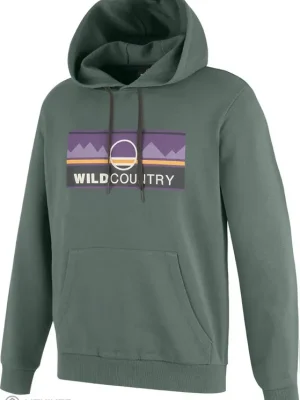 Wild Country Movement mikina s kapucí, marsh Bezpečná Platba