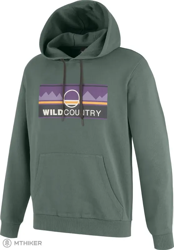 Wild Country Movement mikina s kapucí, marsh Bezpečná Platba