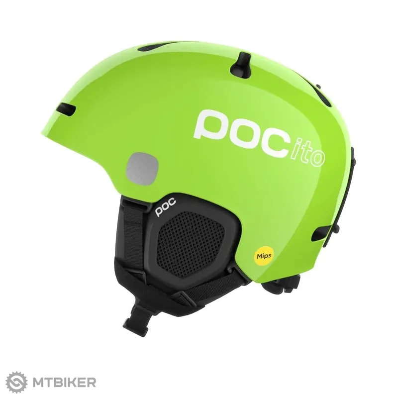 Originální POC POCito Fornix MIPS dětská přilba, fluorescent yellow/green