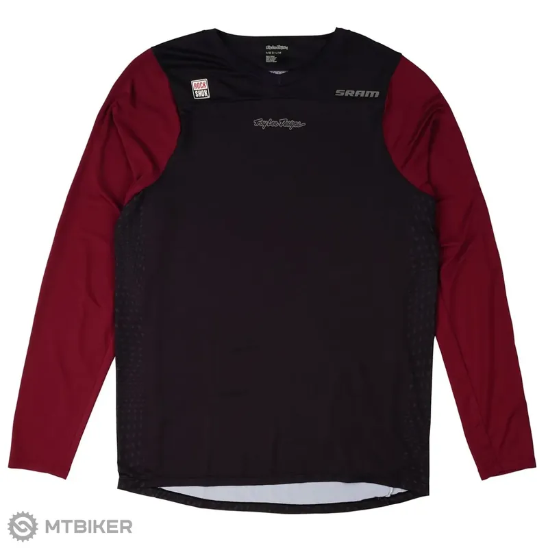 Ověřený Troy Lee Designs RADIOSCAPE dámský dres, blk/berry