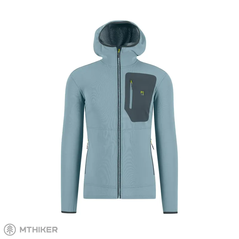 Cenová Bomba Karpos Antermoia Hoodie flíská, smoke blue/woodl. grey