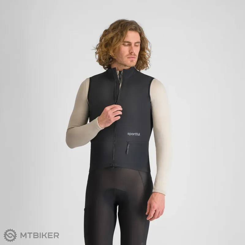 Sportful SUPERGIARA 2 vesta, černá Omezená Nabídka