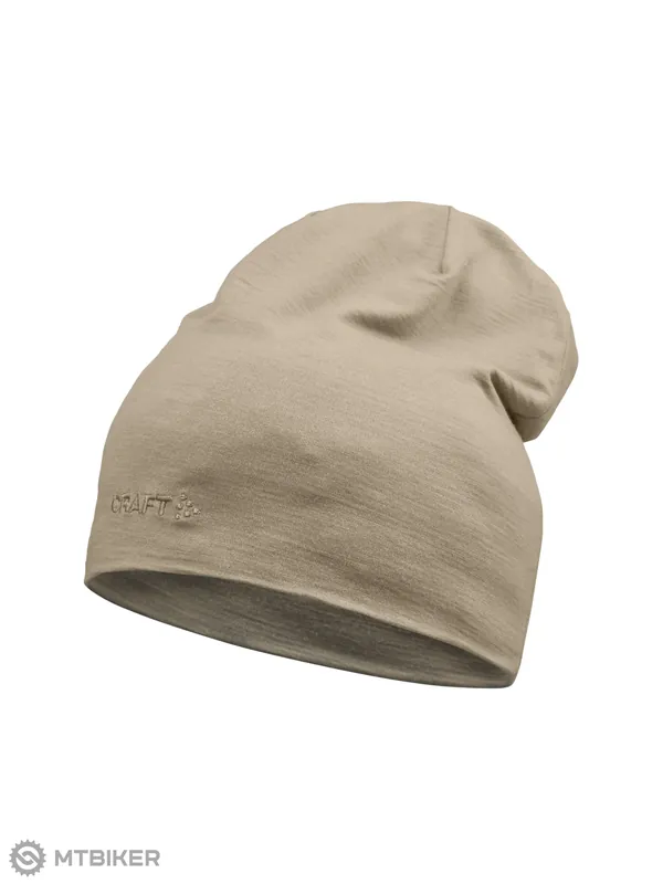 Craft Essence Wool čepice, béžová Nejlepší Volba