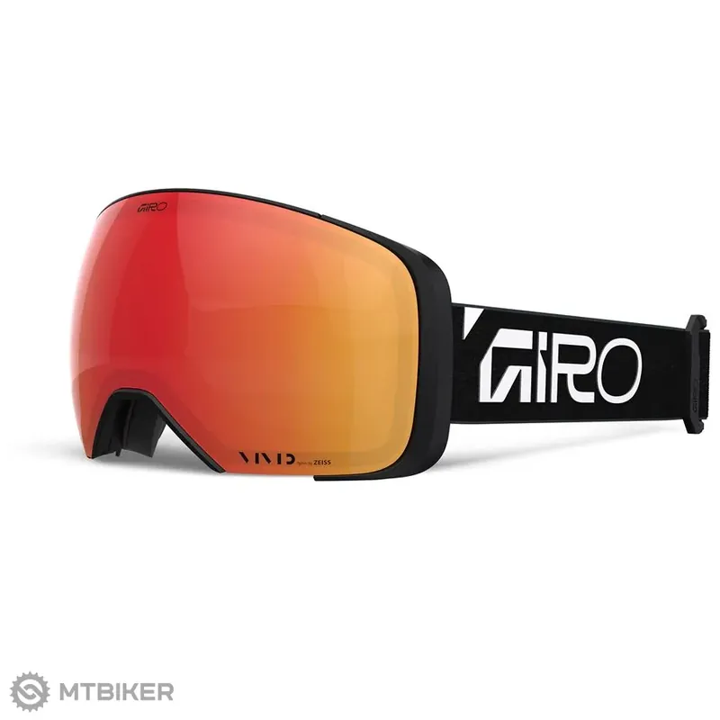 Must-Have Giro Comp brýle, black wordmark/Vivid Ember/Vivid Infrared