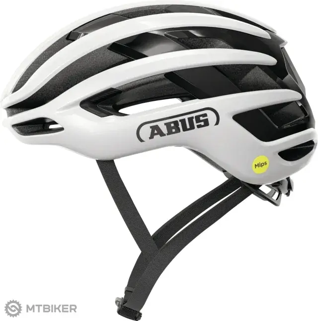 Aktuální ABUS AirBreaker 2.0 MIPS přilba, shiny white