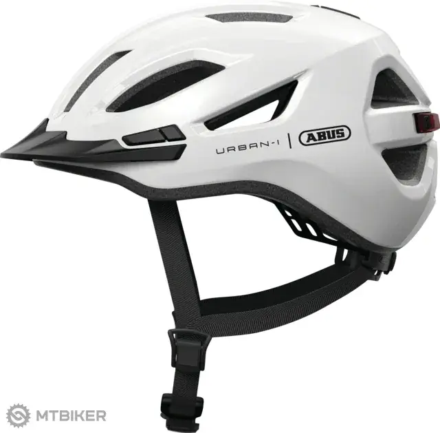 Poslední Šance ABUS Urban-I 4.0 přilba, shiny white