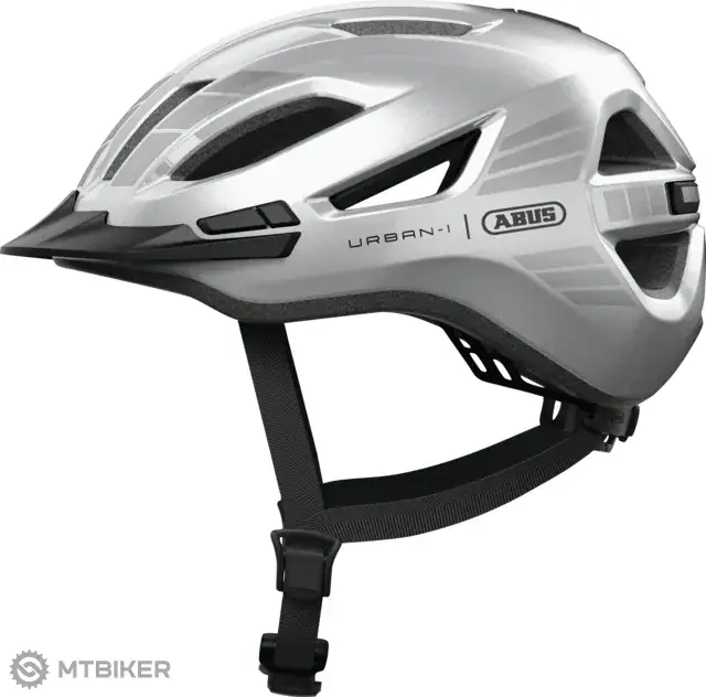 ABUS Urban-I 4.0 LR helma, signal silver Značkový