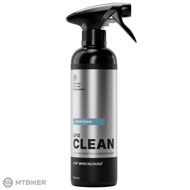 Oblíbený CeramicSpeed UFO Clean Drivetrain čistič pohonu, rozprašovač, 500 ml