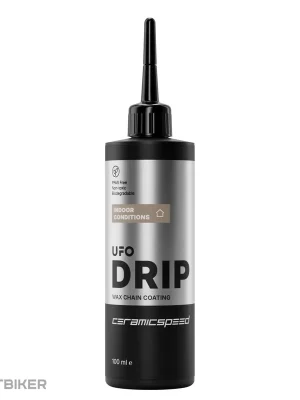 Sleva CeramicSpeed UFO Drip Indoor Conditions mazivo na řetěz pro trenažér, 100 ml