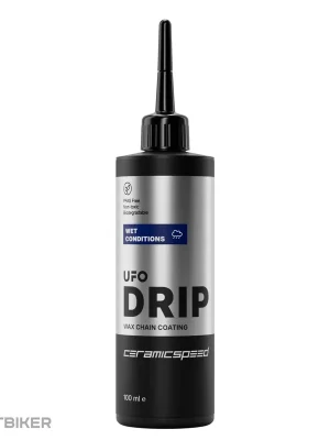 CeramicSpeed UFO DRIP Wet Conditions tekutý vosk na řetěz, kapátko, 100 ml Originální