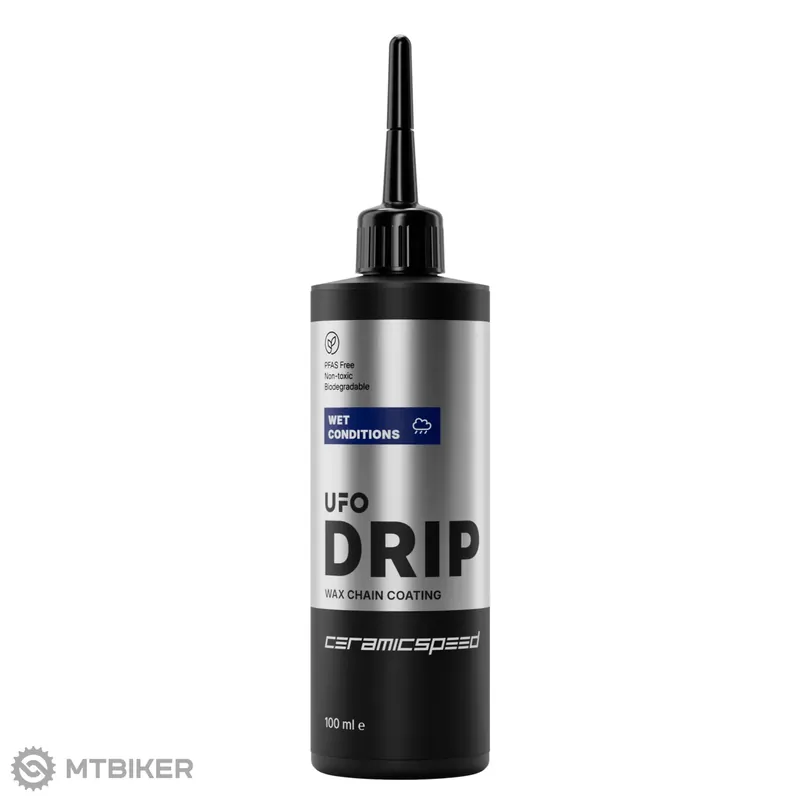 CeramicSpeed UFO DRIP Wet Conditions tekutý vosk na řetěz, kapátko, 100 ml Originální