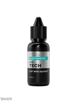 Značkový CeramicSpeed UFO TECH BEARING OIL mazivo na kladky přehazovačky, 15 ml