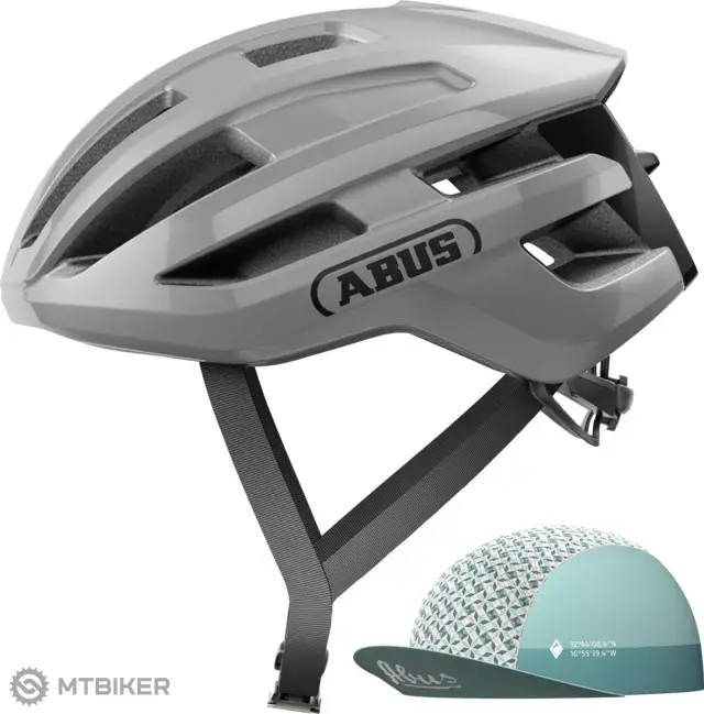 ABUS PowerDome ACE přilba, race grey Levný