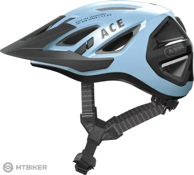 ABUS Urban-I 3.0 ACE přilba, iced blue Rychlé Dodání