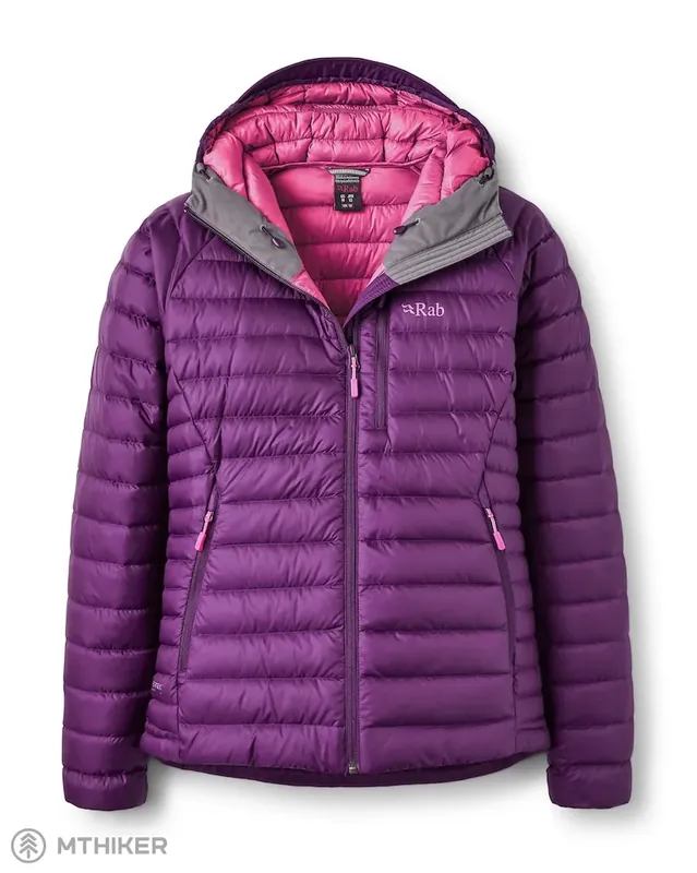 Rab Microlight Alpine dámská bunda, mulberry Originální