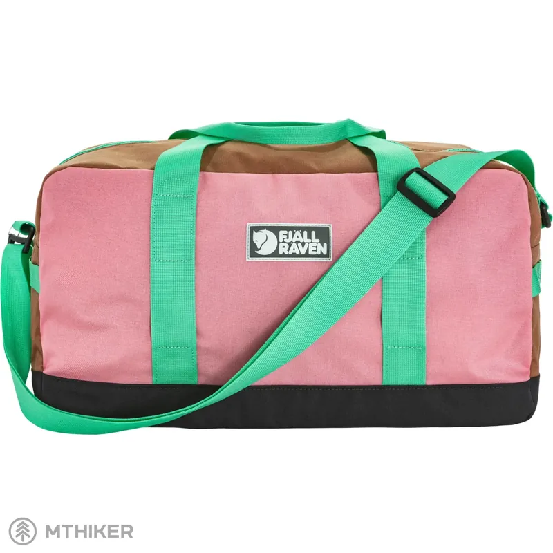 Fjällräven Vardag Duffel 33 taška, 33 l, poppy pink-khaki dust Speciální Cena