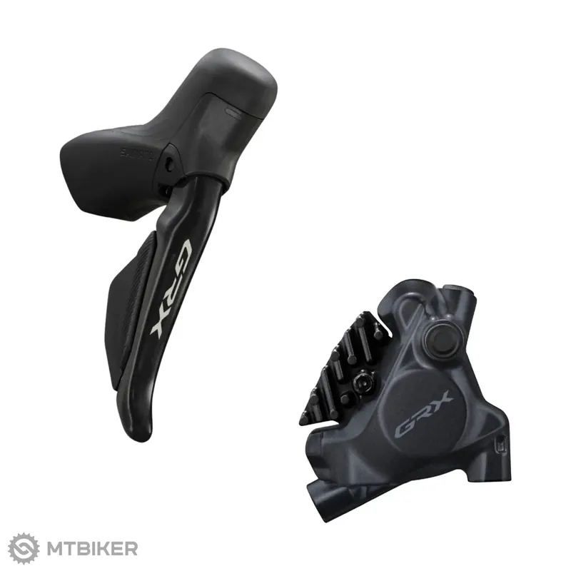 Poslední Šance Shimano GRX Di2 ST-RX715R/BR-RX410R řazení/hydr. brzda, pravá, 12-rychl, flat mount, had. 1 700 mm