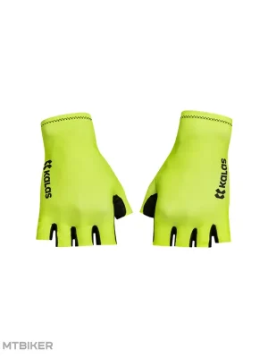 Značkový Kalas RIDE ON Z dětské rukavice, fluo