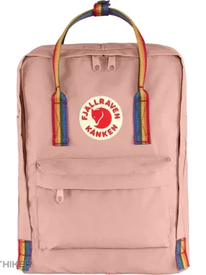 Fjällräven Kånken Rainbow batoh, 16 l, chalk rose/rainbow Pouze Dnes