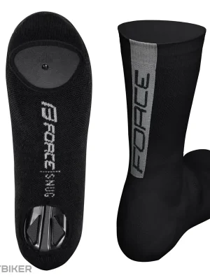 Zlevněný FORCE Snug návleky na tretry, černá