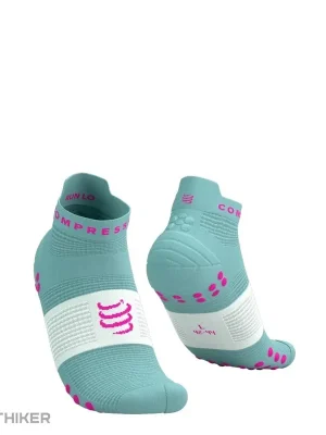 COMPRESSPORT Pro Racing Socks v4.0 Run Low ponožky, ether/neon pink Značkový