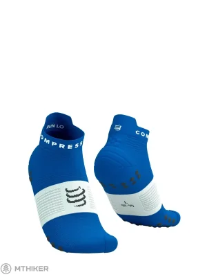 Speciální Cena COMPRESSPORT Pro Racing Socks v4.0 Run Low ponožky, princess blue/white