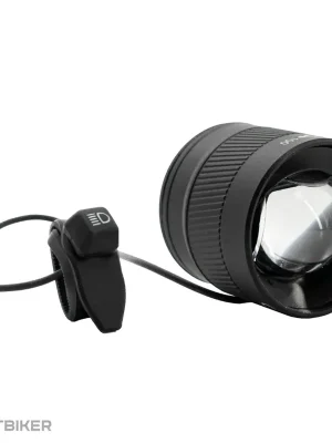 Cenový Hit MonkeyLink eLIGHT 100 StVZO Connect 2.0 přední světlo s dálkovým ovládáním, 150 lux
