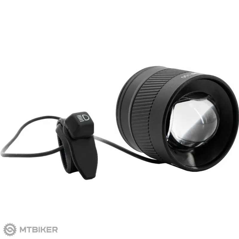 Cenový Hit MonkeyLink eLIGHT 100 StVZO Connect 2.0 přední světlo s dálkovým ovládáním, 150 lux