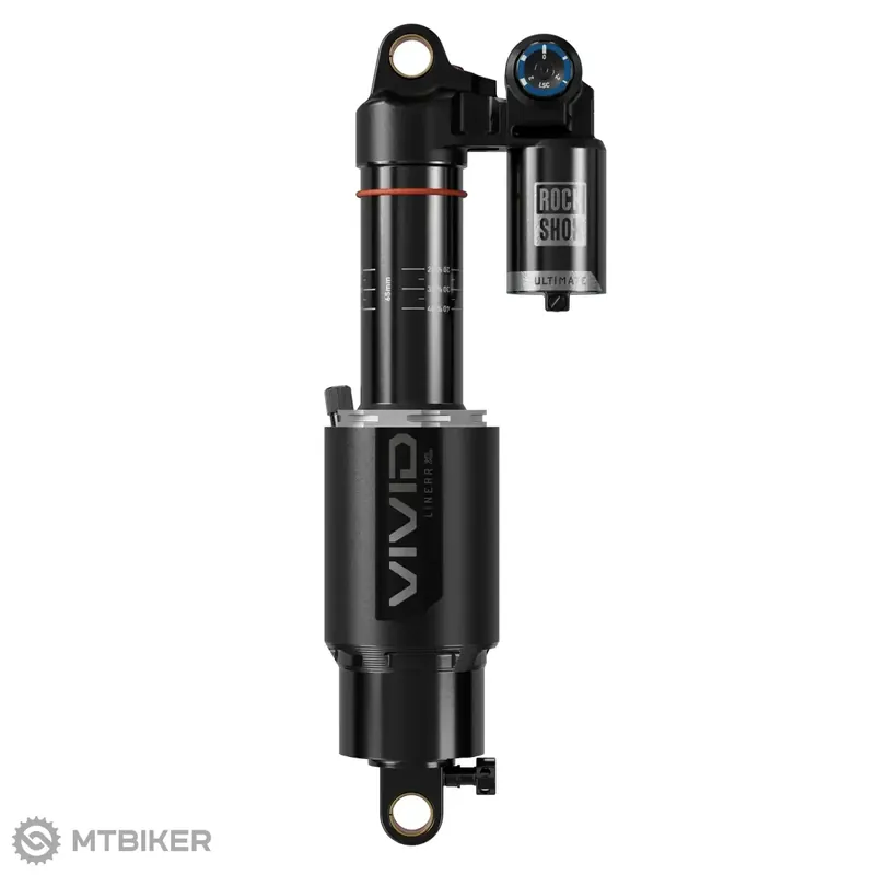 RockShox Vivid Ultimate DH RC2 D1 Standard tlumič, 250 x 72.5 mm Dokud Zásoby Vydrží