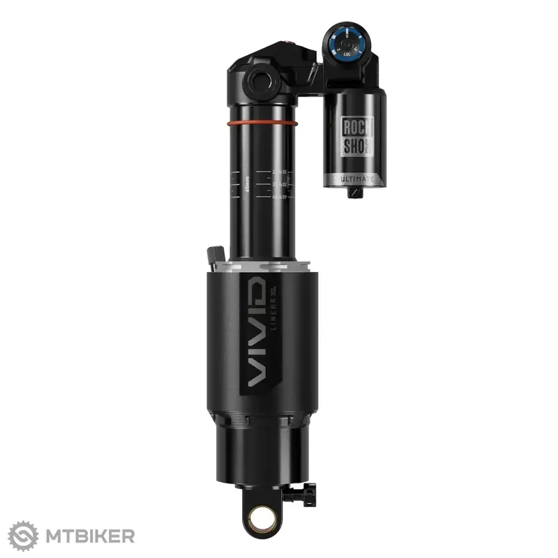 RockShox Vivid Ultimate DH RC2 D1 Trunnion tlumič, 225 x 75 mm Autentický