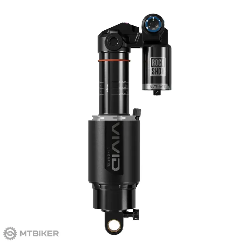 RockShox Vivid Ultimate DH RC2 D1 Trunnion tlumič, 185 x 55 mm Autentický