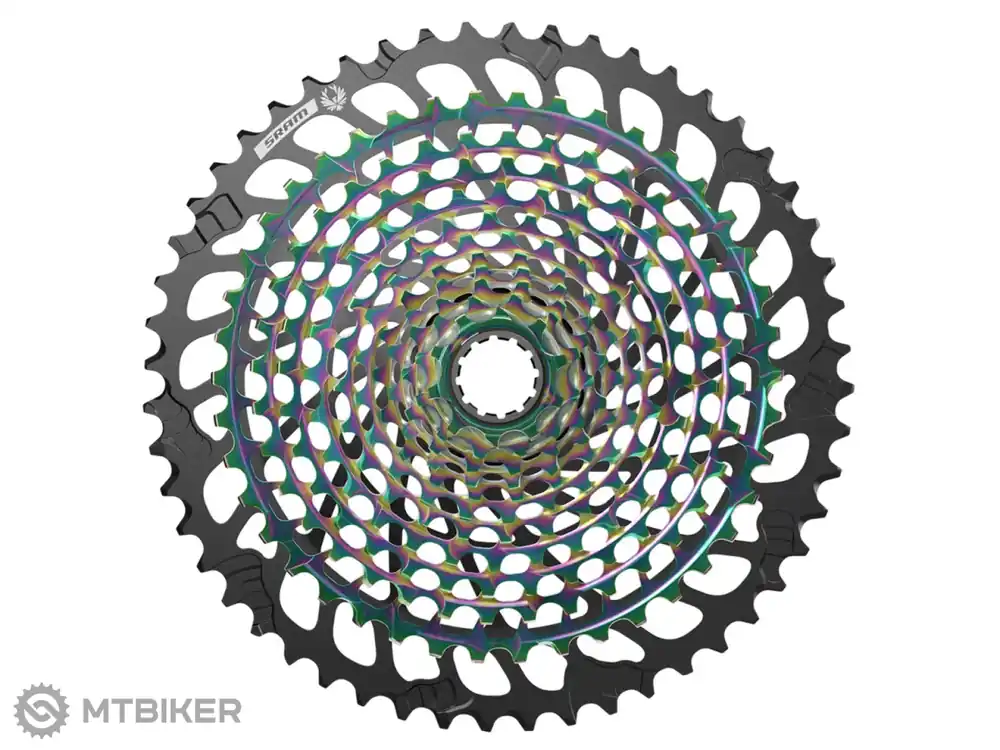 Bezpečná Platba SRAM XG-1299 Eagle kazeta, 12-kolo, 10-52T, rainbow