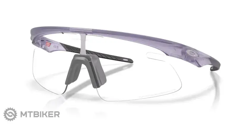 Oakley RSLV Lite brýle, matte transparent lilac/Clear to Black Iridium Photochromic Expresní Doručení