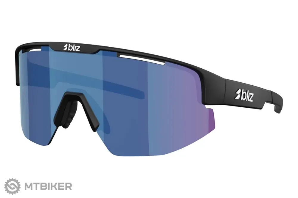 Blizz Matrix Small brýle, matte black/smoke blue Horká Nabídka