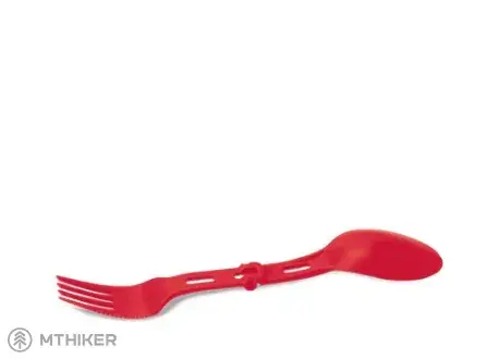Značkový PRIMUS Folding Spork příbor, červená