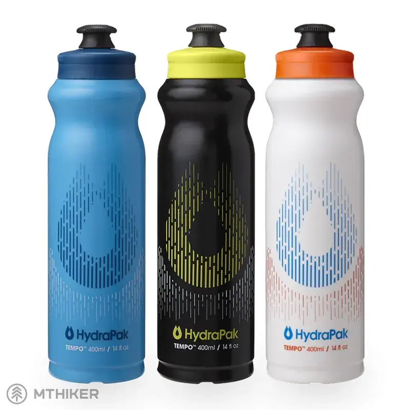 HydraPak Tempo Bottle 3-pack set lahví, 400 ml Akce