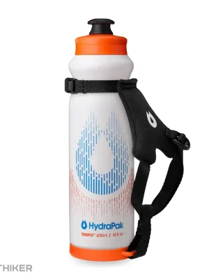 HydraPak Tempo Pro láhev, 400 ml, bílá Akce