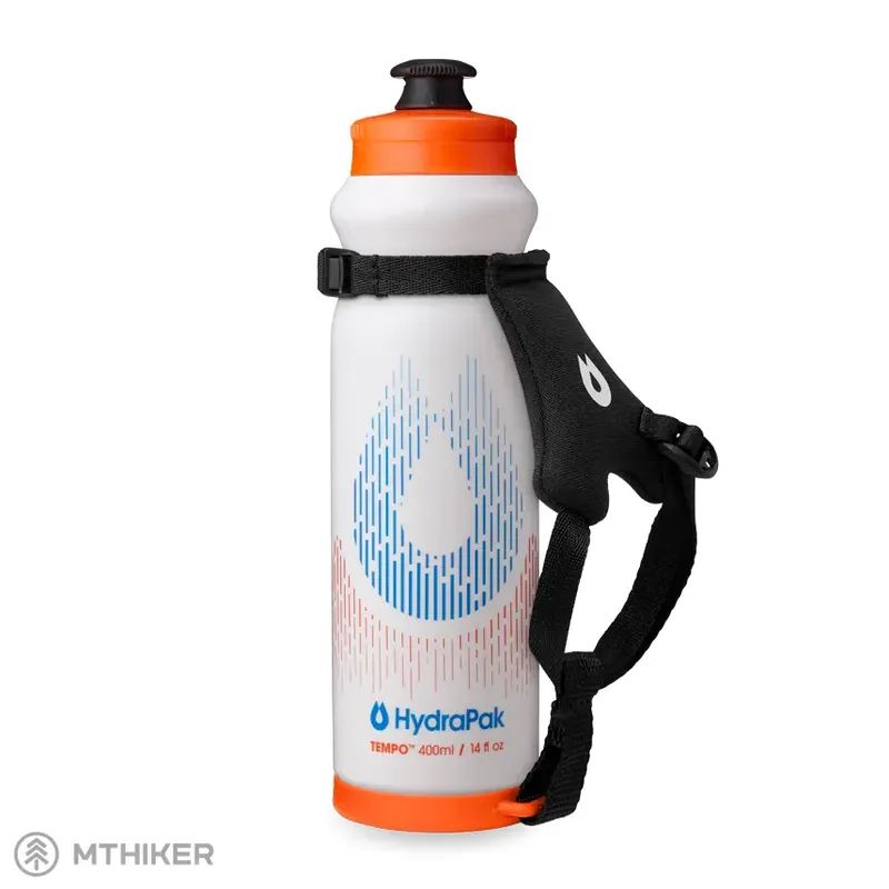 HydraPak Tempo Pro láhev, 400 ml, bílá Akce