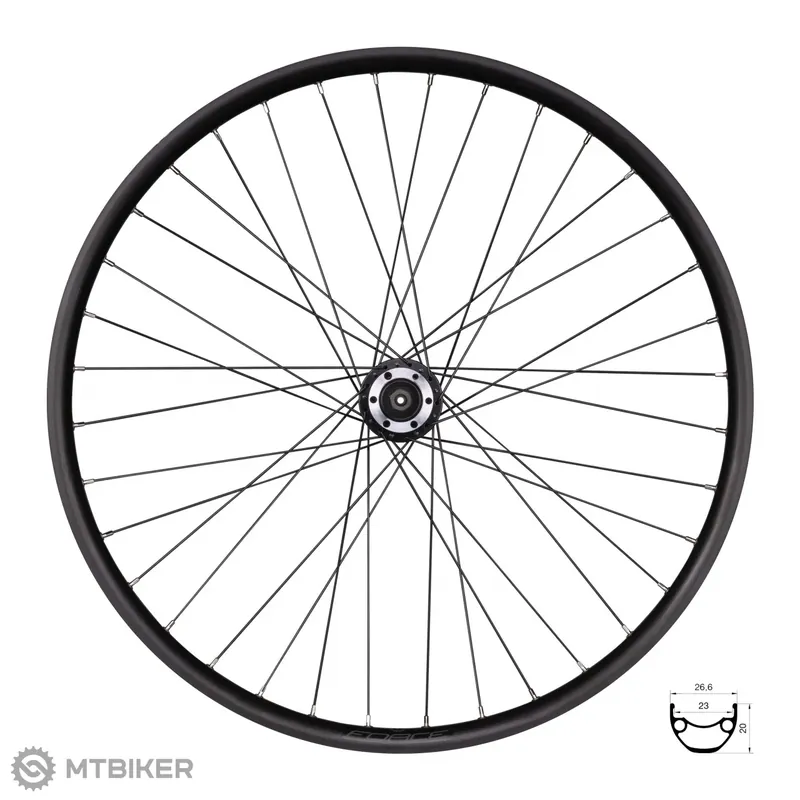 FORCE XC DISC 26" přední kolo, QR, IS6 Autentický