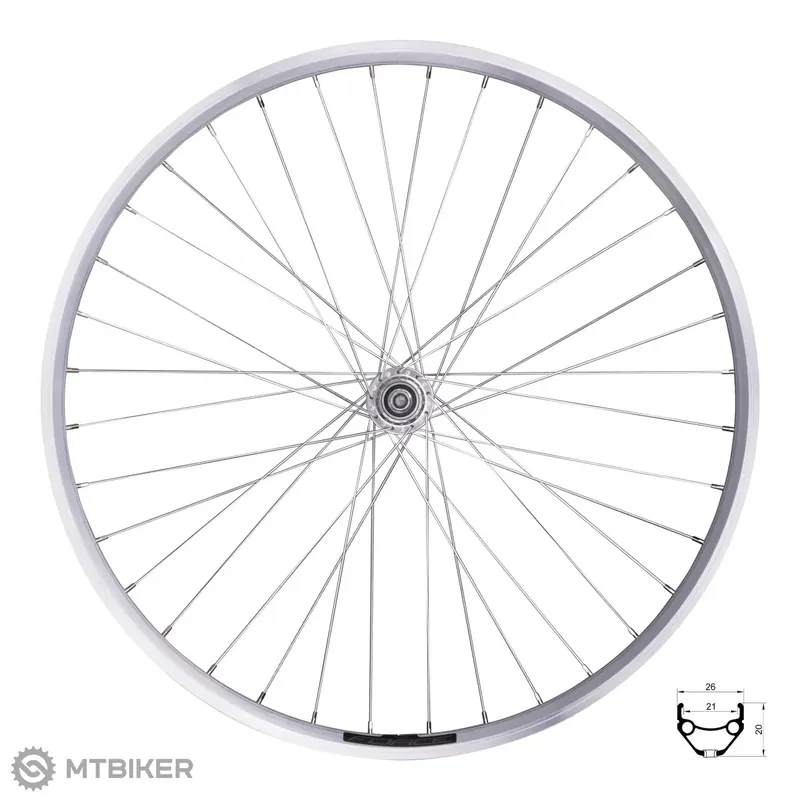 Pouze Dnes FORCE PRIME 26" zadní kolo, ráfkové, matice/závit